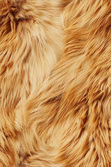 Fototapeta premium Realistic Cat Fur Seamless Tile for Various Design Applications..