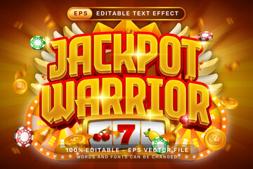 vegas warrior 3d text effect and editable text effect with light background