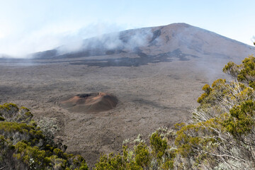 A photo of Formica Leo volcano in La Reunion
