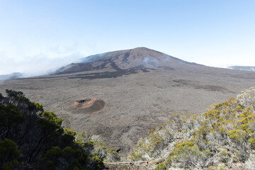 A photo of Formica Leo volcano in La Reunion