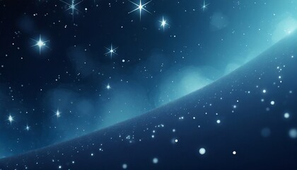 Obraz premium blue star background