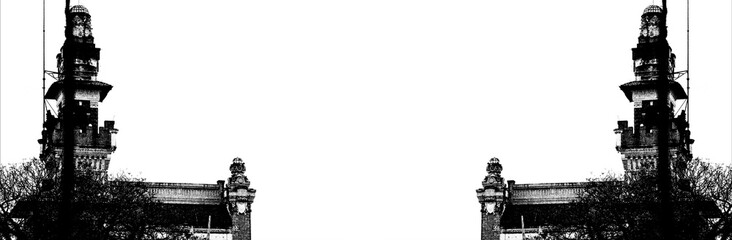 Duas Torres de um castelo. 