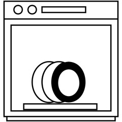 Dishwasher Icon