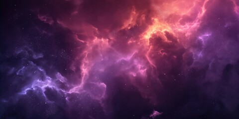 Fototapeta premium Colorful space galaxy cloud nebula. Stary night cosmos. Universe science astronomy. Supernova background wallpaper created by ai