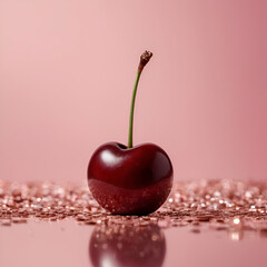 Spangles and a cherry