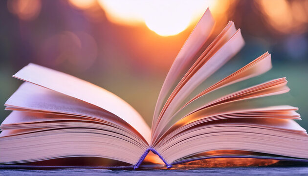 Book Pages Unfolding a Captivating Story