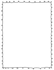 Doodle Borders Frames Clipart Commercial Use, Spring Doodle Borders, Hand Drawn Doodle Clip Art Page Border Frames, Black and White Doodle Page Borders, flowers, leaves, nature, bees, butterflies