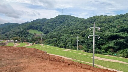 마산 갈마봉 황톳길