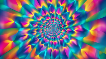 colorful vibrant color spiral abstract background