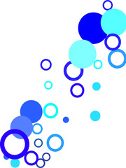 Rainbow color triangle seamless pattern