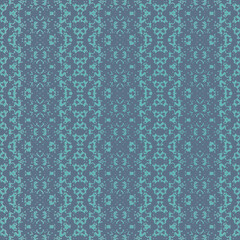 Old wallpaper on the wall.