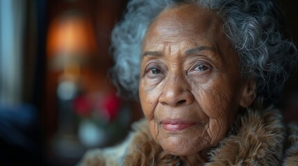 portrait of a senior person