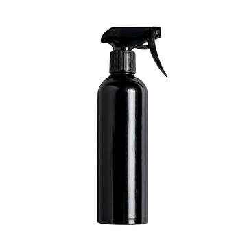 recommend clip art: Black Spray Bottle Isolated Without Background for Hair Products.