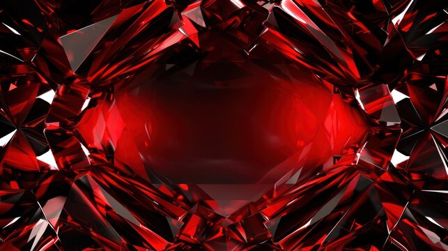 Rich red and black plexus background, designed with text space in the center for bold, assertive content