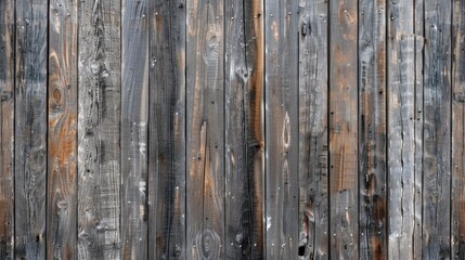Naklejka premium Background of aged wood fence