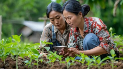 Farmers Using Technology in Agriculture