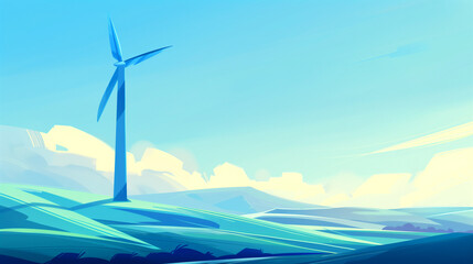 wind turbines wind power station wind energy power station