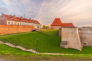 Downtown Vilnius city skyline, cityscape of  Lithuania