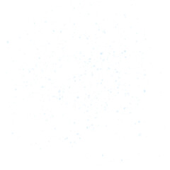 Snowfall, falling white snow, blizzard. Transparent background black. Realistic snowflakes. Isolated pattern backdrop. Png illustration