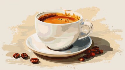 Coffee Cup Illustration