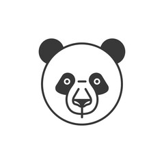 Fototapeta premium wildlife minimalist line art icon logo symbol 