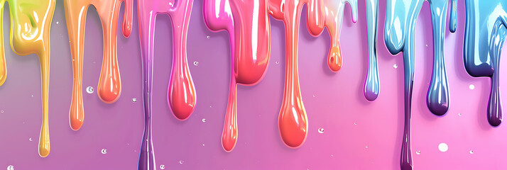 Falling down colors, wallpaper, the beauty of colors moving naturally