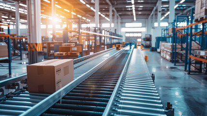 先端技術が駆使された日本の物流倉庫