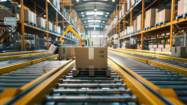 先端技術が駆使された日本の物流倉庫