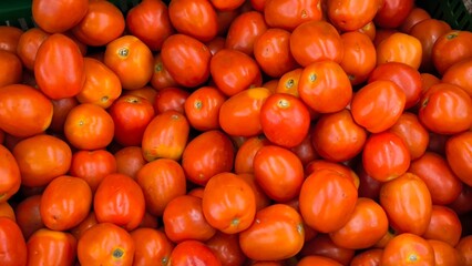 Tomatoes in the store. for background