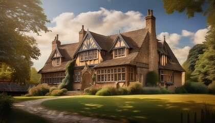 old house in the village