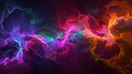 Obraz premium abstract background with vibrant and neon color