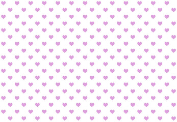 Heart Plum color on white background. For Background.