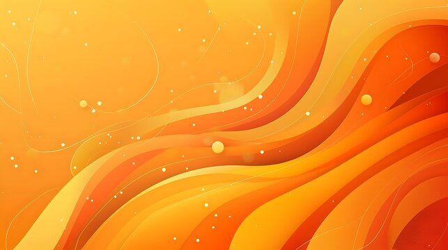 Orange abstract background presentation template