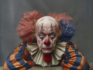 Sad clown