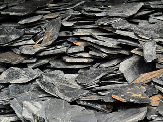 Stacked rocks showcasing natural material in construction