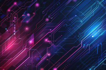 Obraz premium background pattern implying latest technology