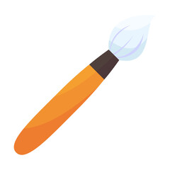 Art supplies for picture sets. Vector painting tools