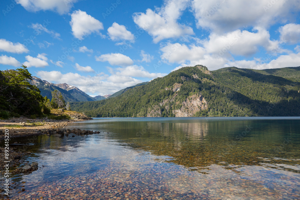 Wall mural lake in patagonia