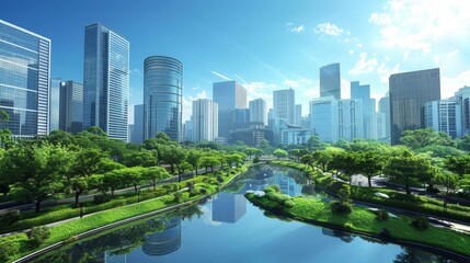 Obraz premium Explain the concept of smart cities and the technology behind them.