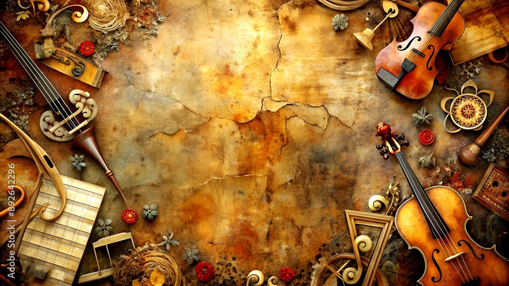 Poster Beyond the Surface:  A Journey Through the World of Textures Generative AI Computer-generated