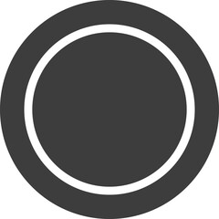Fototapeta premium illustration of a sign plate icon dish icon