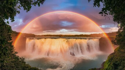 falls rainbow