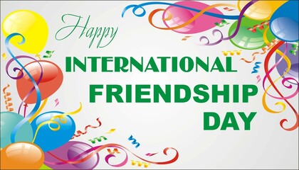 Happy international Friendship Day 2024