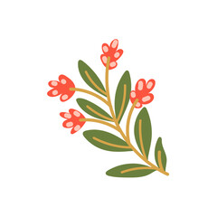 beautiful flower vector, Vector illustration, abstract, art, 3d rendering