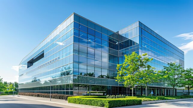 Fototapeta Modern office building 