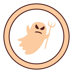 white ghost vector, vector illustration, abstract, art, 3d rendering