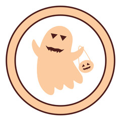 white ghost vector, vector illustration, abstract, art, 3d rendering