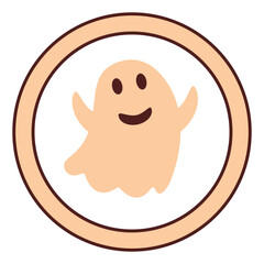 white ghost vector, vector illustration, abstract, art, 3d rendering