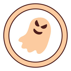 white ghost vector, vector illustration, abstract, art, 3d rendering