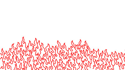 Abstract Fire Background. Abstract flame Background. doodle fire background. Fire Pattern background. Fire flame pattern. 